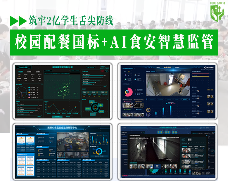 校园配餐国标+AI食安智慧监管，筑牢2亿学生舌尖防线
