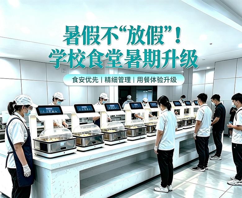 暑假不 “放假”!学校食堂暑期升级如何兼顾食安、管理与用餐体验
