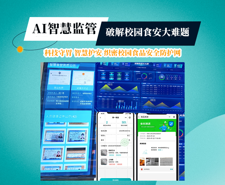 数字化赋能校园食安:AI智慧监管如何破解校园食安大难题