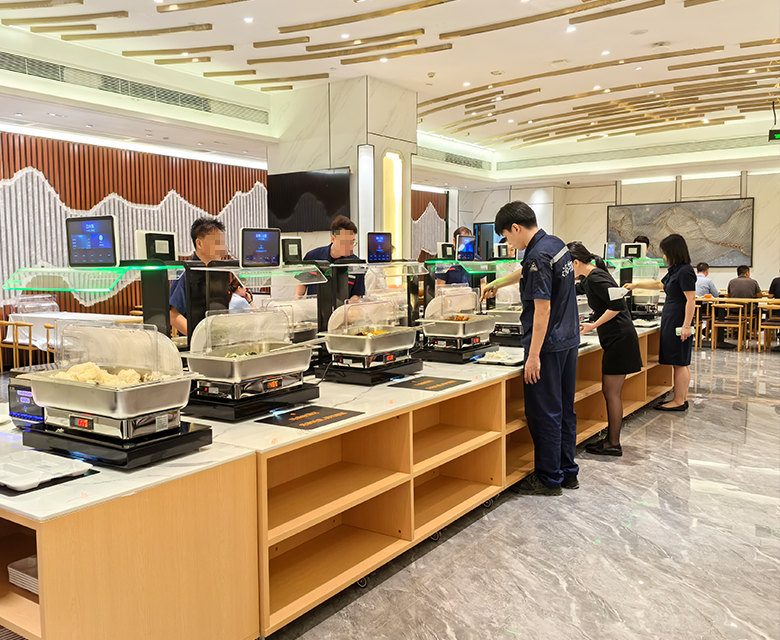 企业智慧食堂革新:称重计量自助餐助力企业食堂成本与服务双赢