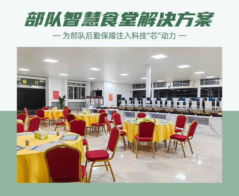 饭碗里面藏科技,智慧食堂为部队后勤保障注入“芯”动力